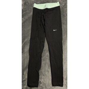 XS Nike Pro Women's Mid-Rise Paneled Leggings Yoga Pants CZ9779-026